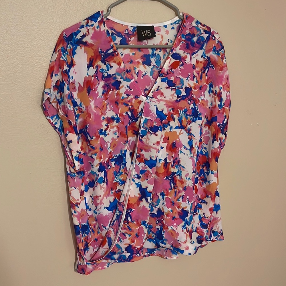 Women’s floral blouse